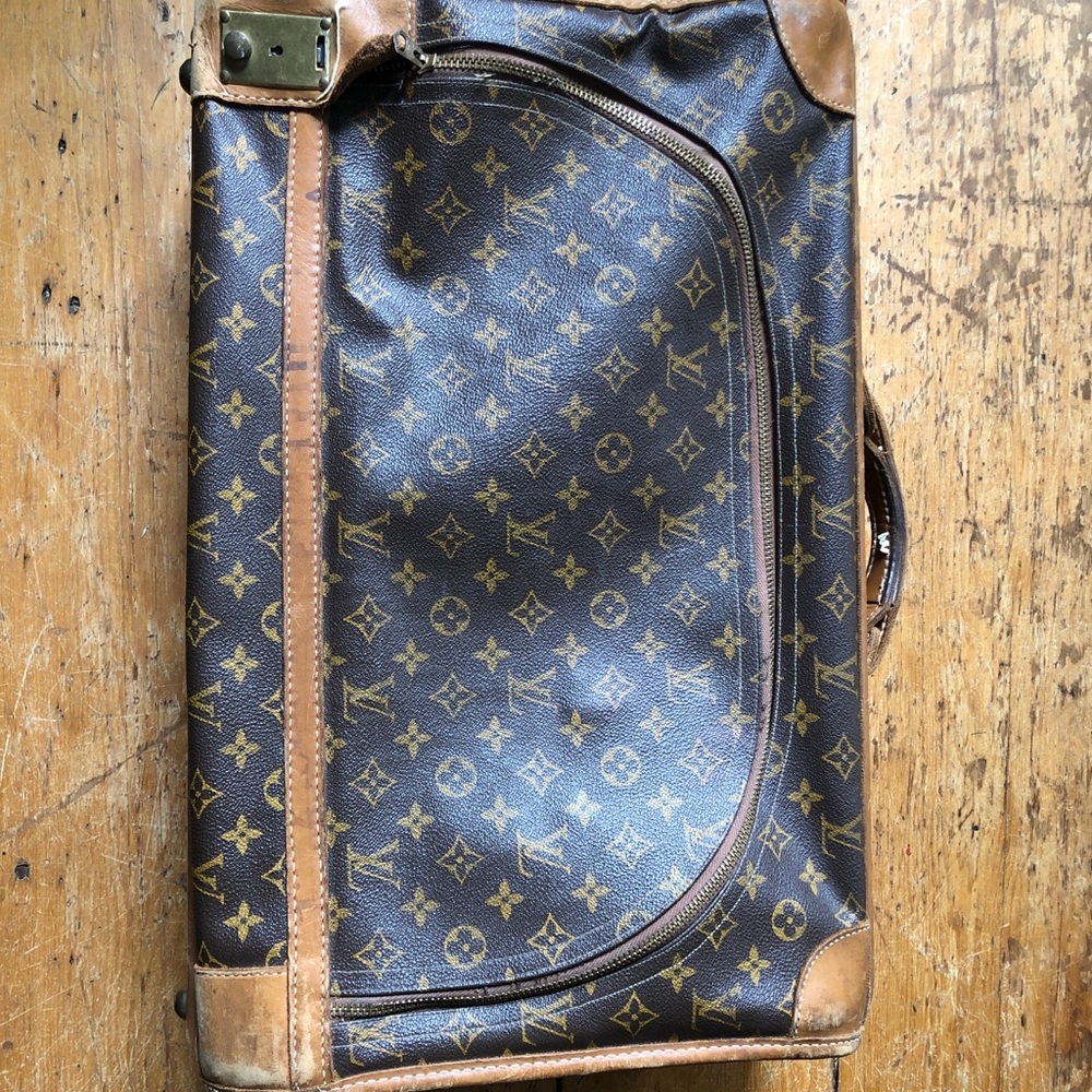 Authentic Vintage Louis Vuitton weekend suitcase